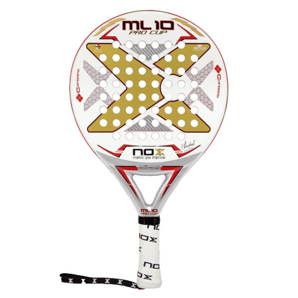 Nox ML10 Pro Cup är ett skonsamt padelracket.