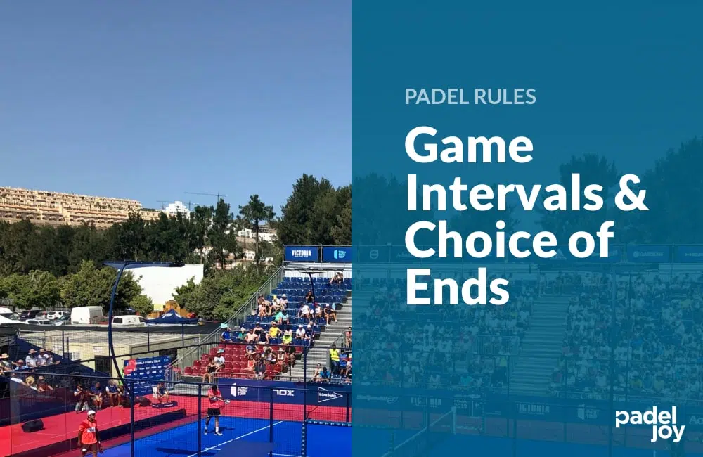 Padel Rules: Photo showing example of player positions in padel tennis.