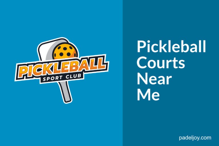 How To Find Pickleball Courts Near Me (2022) PadelJoy