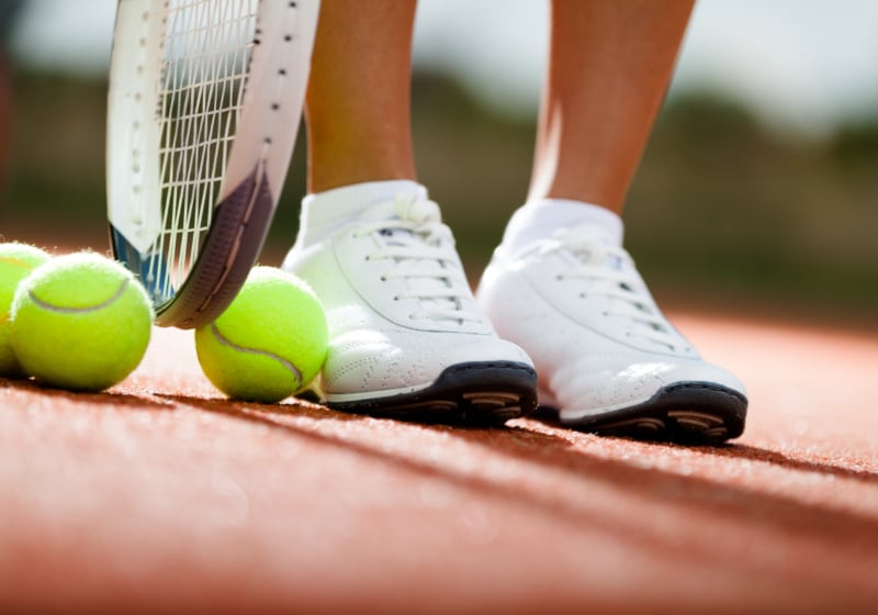 Soft tennis is very similar to tennis but uses a softer ball.