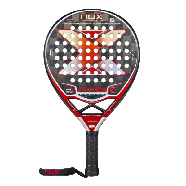 Nox AT10 Genius 18K is an excellent padel racket for experienced players.