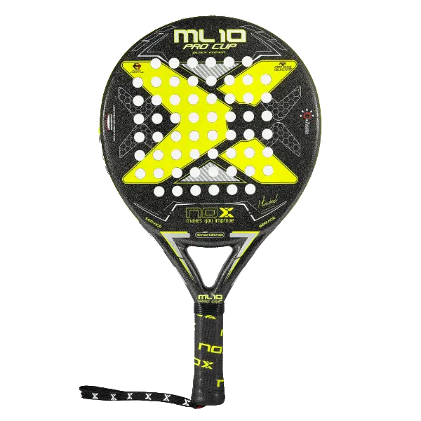 Nox ML10 Pro Cup Rough Surface 2022 is a premium padel racket for both beginners and advanced players.